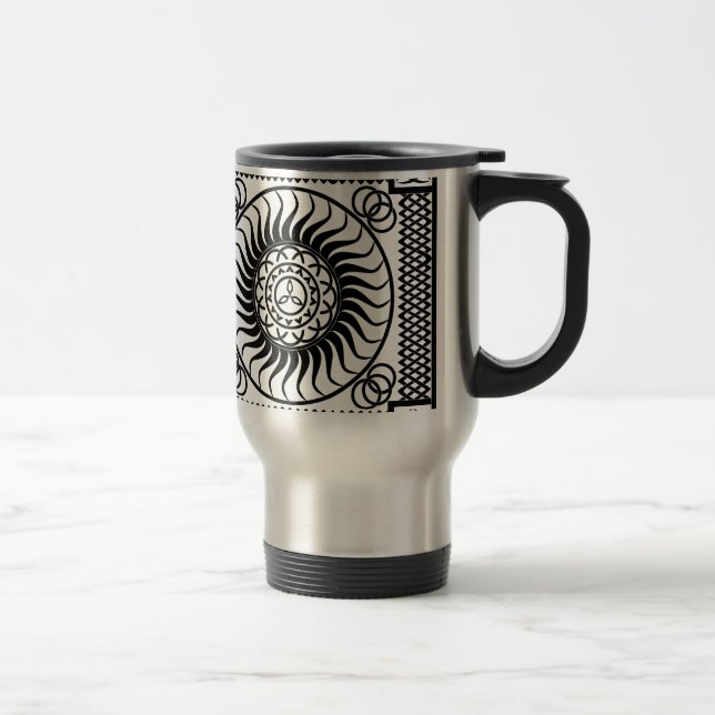 Caneca Térmica ornamento celta único (Direita)