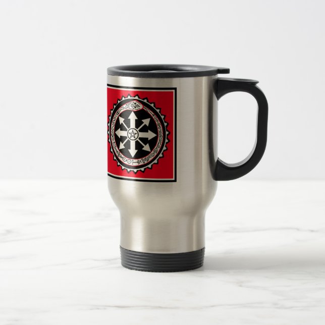 Caneca Térmica Oroburos com Estrela do Caos (Direita)