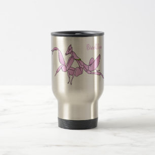 Caneca Térmica Orquídea de desenho