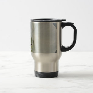Caneca Térmica Orquídea Phalaenopsis Branca