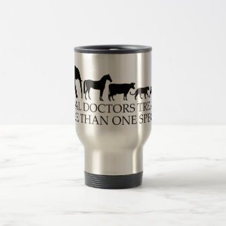 Caneca Térmica Os doutores reais (veterinários) tratam mais de