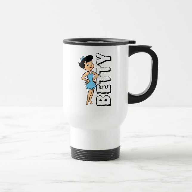 Caneca Térmica Os Flintstones | Betty Rubble (Direita)