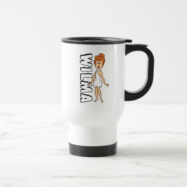 Caneca Térmica Os Flintstones | Wilma Flintstone (Direita)
