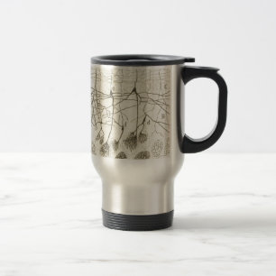 Caneca Térmica Os neurônios 8 de Cajal