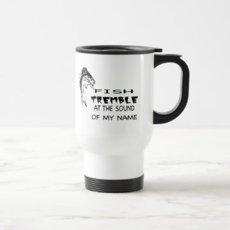 Caneca Térmica os peixes tremem no som de meu nome