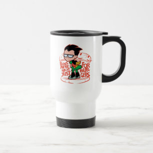 Caneca Térmica Os titã adolescentes vão! bolos de Scooty do