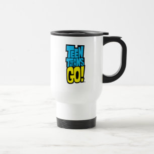 Caneca Térmica Os titã adolescentes vão! logotipo de