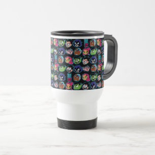 Caneca Térmica Os titã adolescentes vão! teste padrão principa
