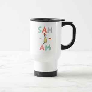 Caneca Térmica Ovos Verdes e Pão  Sam-I-Am