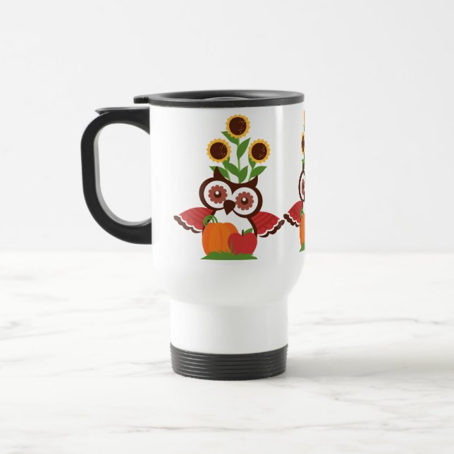 Caneca Térmica Owl design (Esquerda)