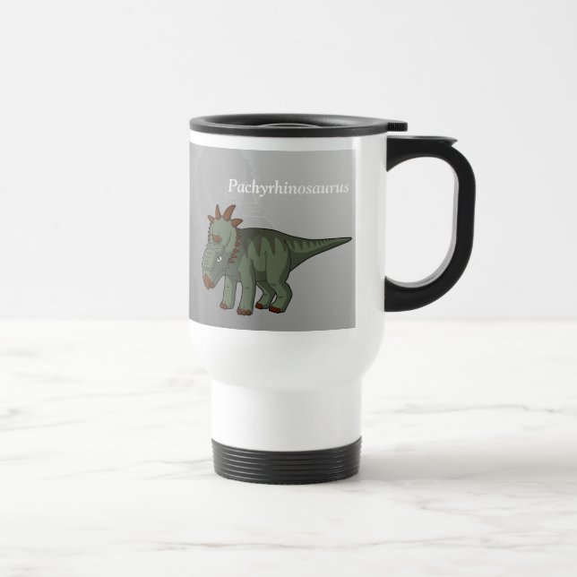 Caneca Térmica Pachyrhinosaurus Dinossauro (Direita)