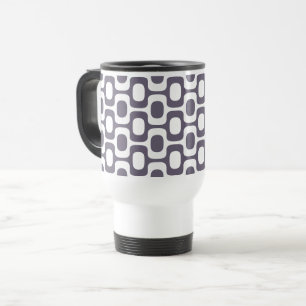 Caneca Térmica Padrão da Calçada de Ipanema, Padrão de Praia, Bra