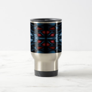 Caneca Térmica padrão de Abstrato caleidoscópio