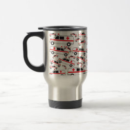Caneca Térmica Padrão de Ambulância