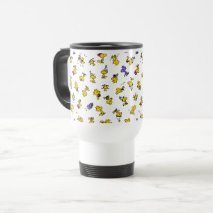 Caneca Térmica Padrão de diversão em Woodstock