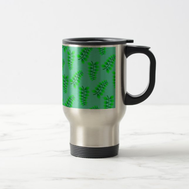 Caneca Térmica Padrão de Folhagem Patenteada (Direita)