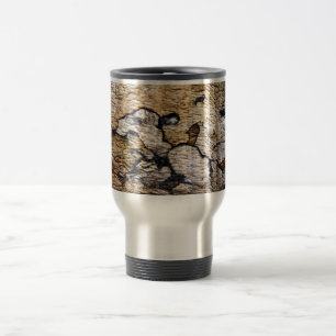 Caneca Térmica Padrão de latido de árvore