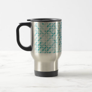 Caneca Térmica padrão de metabola azul