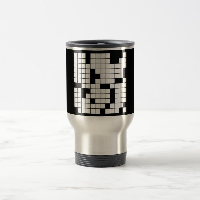 CANECA TÉRMICA PADRÃO DE PADRÃO DE PADRÃO DE PALAVRAS QUEBRA-CABE (Centro)