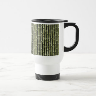 Caneca Térmica Padrão Natural do Bambu Verde