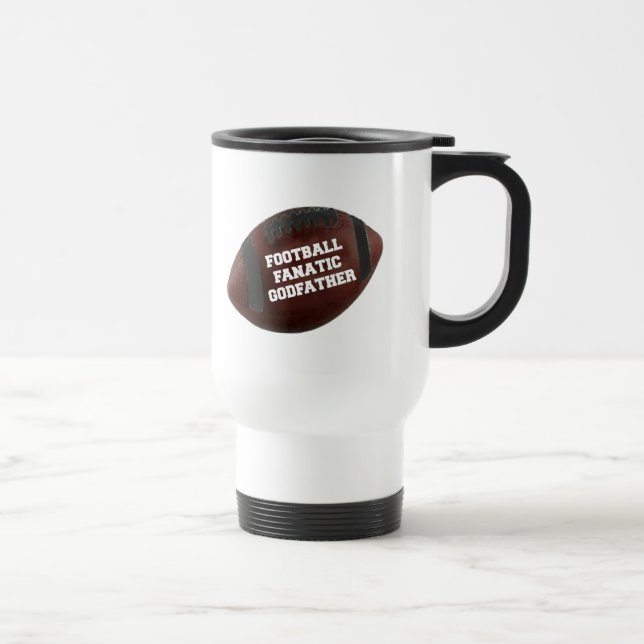 Caneca Térmica Padrinho Fanático por Futebol (Direita)