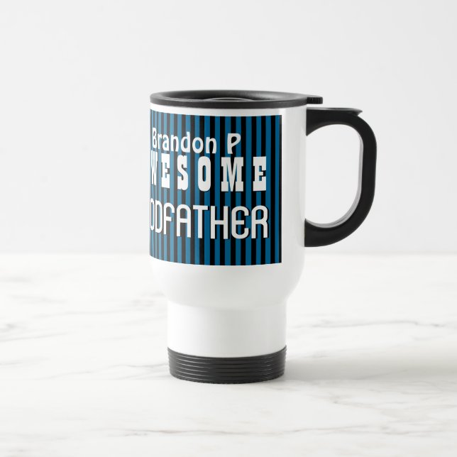 Caneca Térmica PADRINHO impressionante de UTEMPLATE com LISTRAS (Direita)