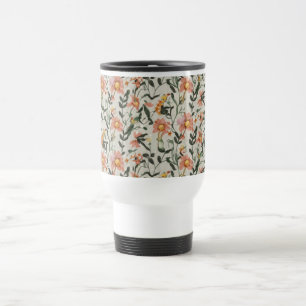 Caneca Térmica Padrões Botânicos