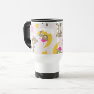 Caneca Térmica Padrões De Ursos, Ursos De Teddy, Ursos De Cuta, E