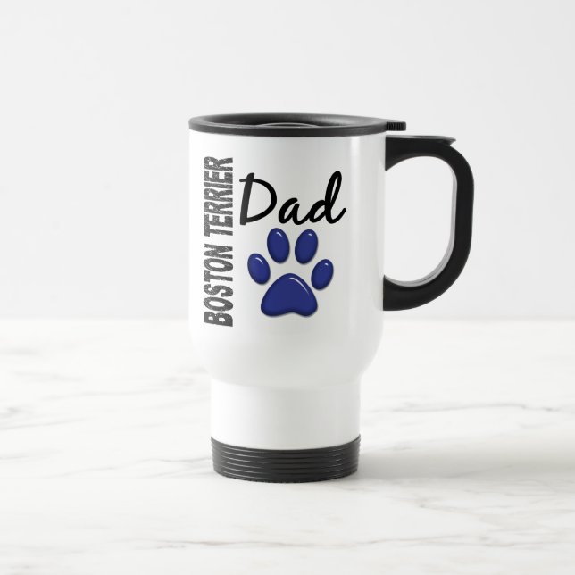 Caneca Térmica Pai 2 de Boston Terrier (Direita)