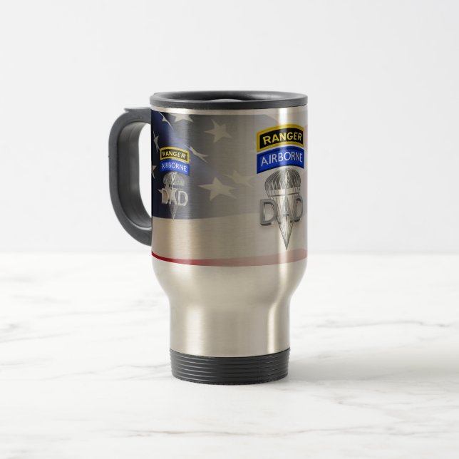 Caneca Térmica Pai do exército (Frente Esquerda)