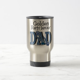 Caneca Térmica Pai do golden retriever
