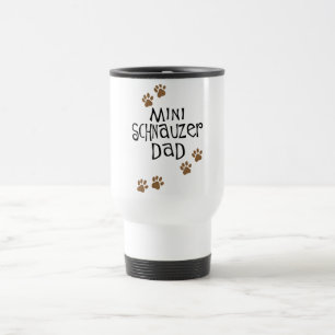 Caneca Térmica Pai do Schnauzer diminuto