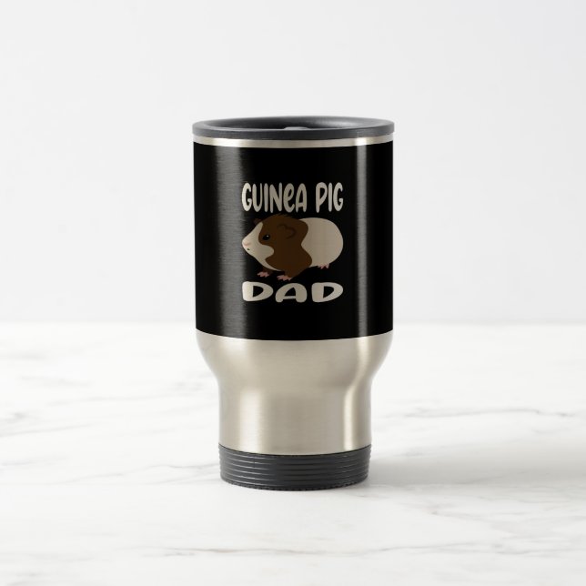 Caneca Térmica Pai Engraçado Guiné | Animais de estimação | Pet L (Centro)