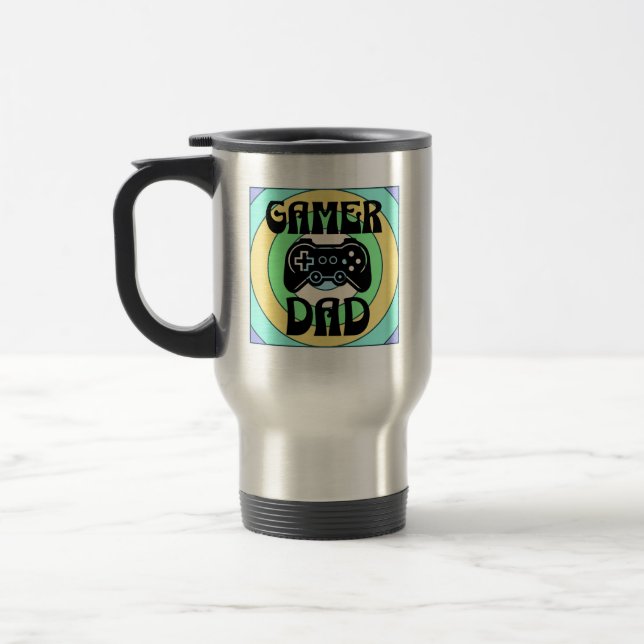 Caneca Térmica Pai Gamer (Esquerda)