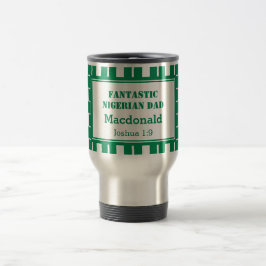Caneca Térmica PAI NIGERIANO FANTÁSTICO DO dia de os pais