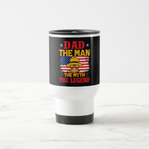 Caneca Térmica Pai O Homem O Mito A Lenda