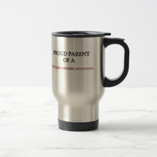 Caneca Térmica Pai orgulhoso de um CONTADOR CERTIFICADO FRETADO