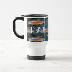 Caneca Térmica Pai Pescador Truta Arco-Íris