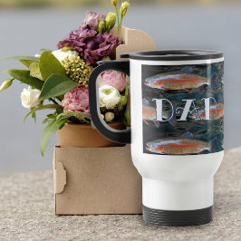 Caneca Térmica Pai Pescador Truta Arco-Íris