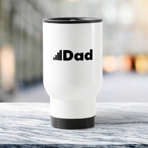 Caneca Térmica Pai Por Parte - O Homem Que Deu Um Passo à Frente