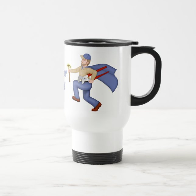 Caneca Térmica Pai Super Herói (Direita)