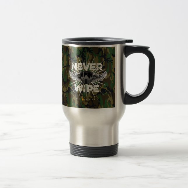 Caneca Térmica Paintball Nunca Limpa (camo) (Direita)