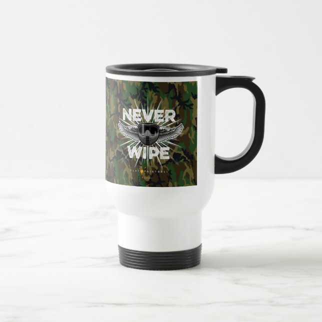 Caneca Térmica Paintball Nunca Limpa (camo) (Direita)