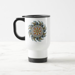 Caneca Térmica Painterly Mandala
