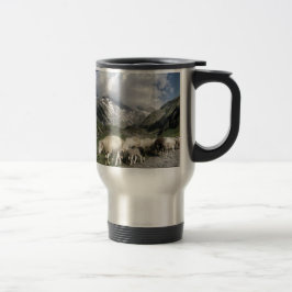Caneca Térmica paisagem de pirenéus