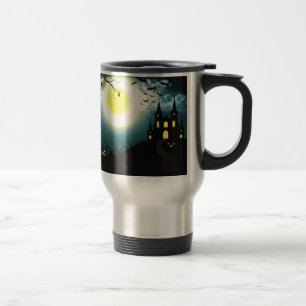 Caneca Térmica Paisagem do Dia das Bruxas