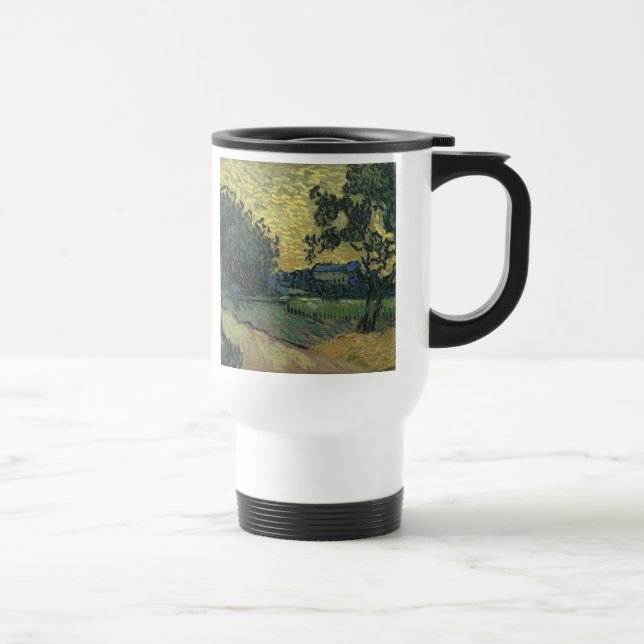 Caneca Térmica Paisagem Van Gogh em Twilight (Direita)