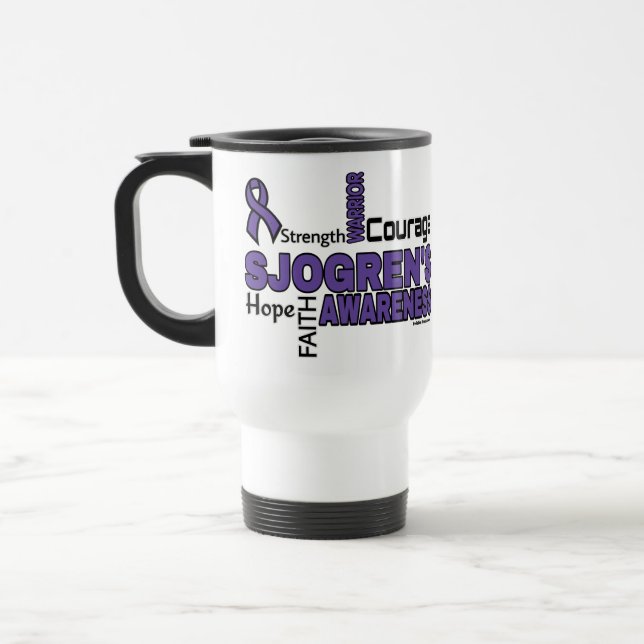 Caneca Térmica Palavras de Sjogren (Esquerda)