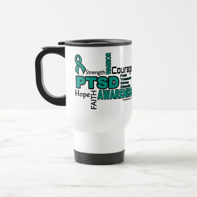 Caneca Térmica Palavras...PTSD (Esquerda)
