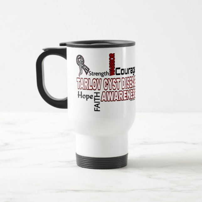 Caneca Térmica Palavras...Tarlov Cyst (Esquerda)